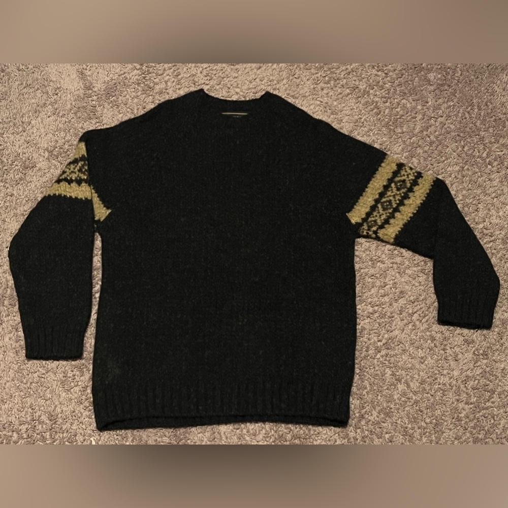 Vintage 100% Wool Abercrombie and Fitch Crewneck Sweater